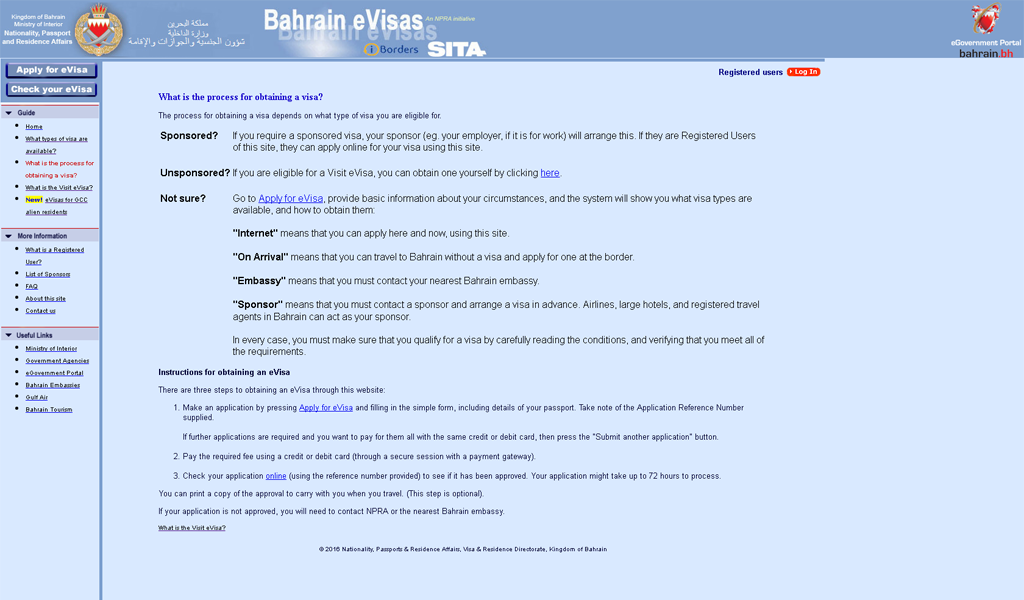 Bahrain - Text