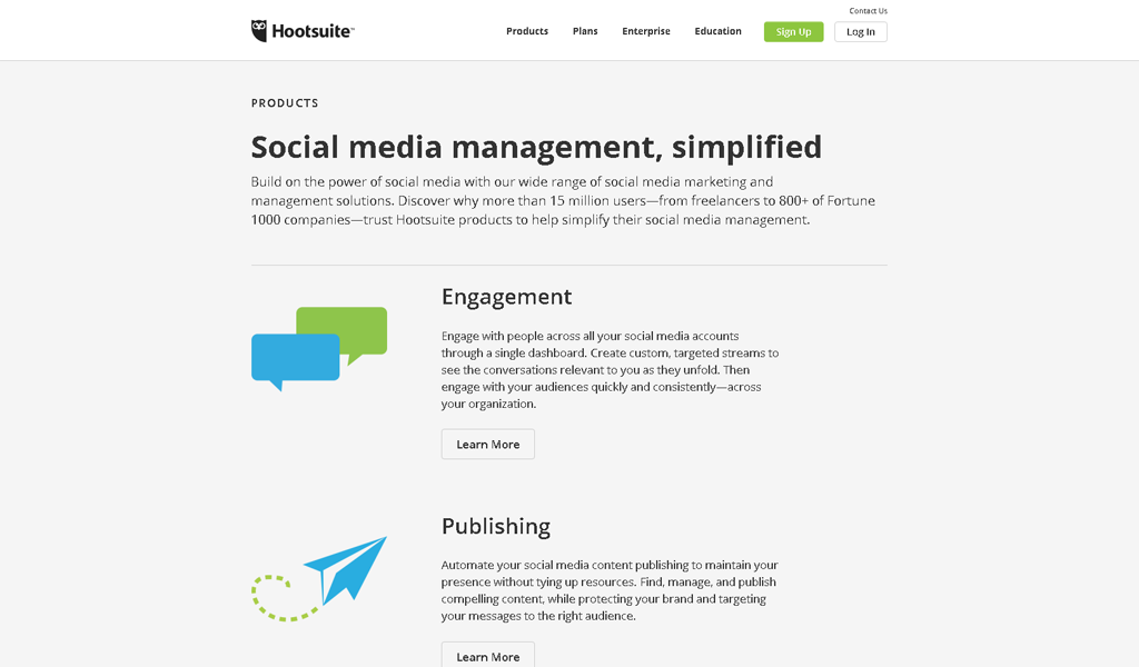 Hootsuite - Products