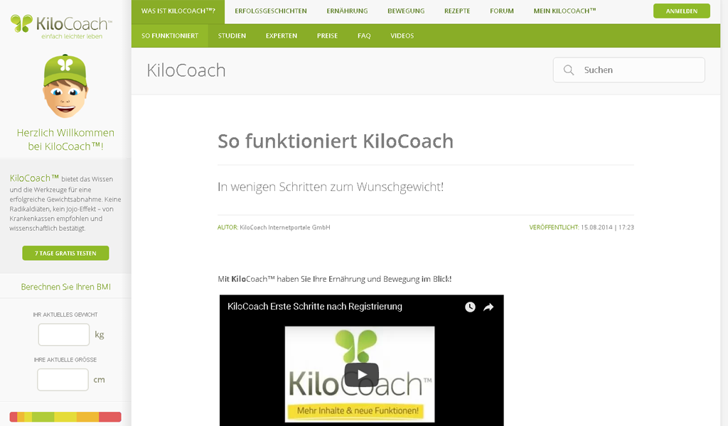 KiloCoach - About