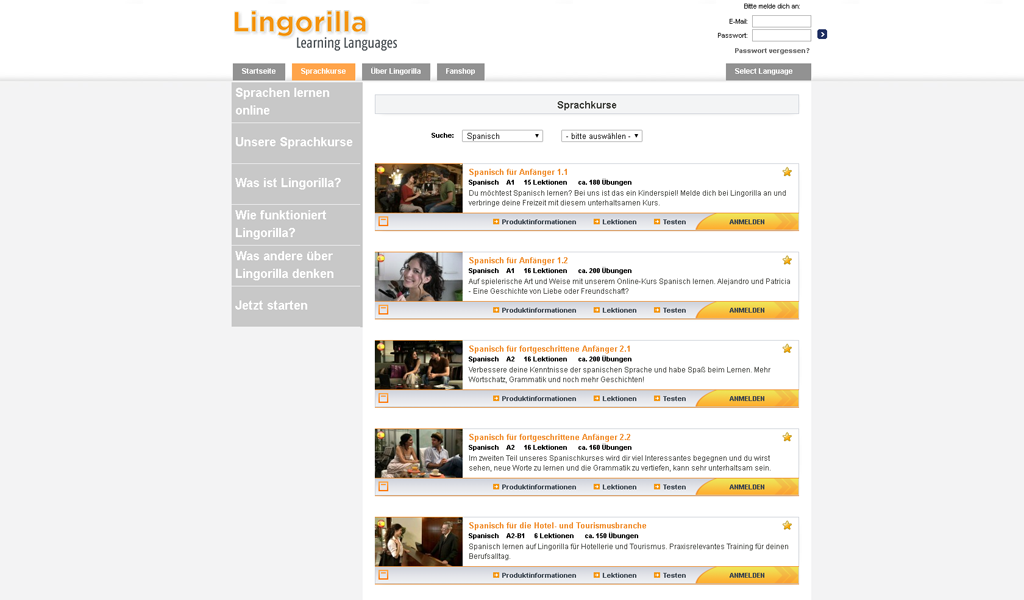 Lingorilla - Language