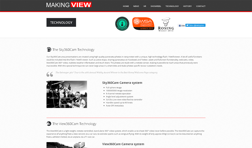 MakingView - Technology