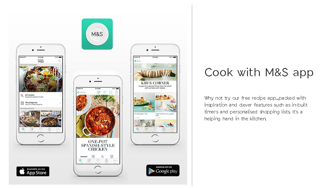 Mark&Spencer - Cook app
