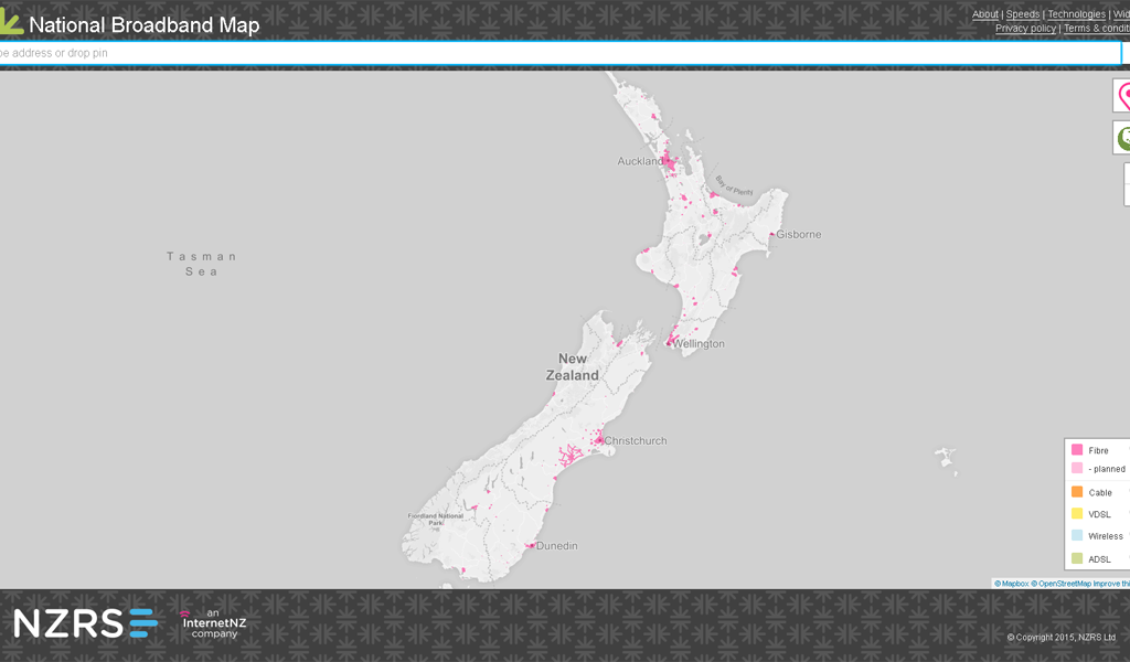 National Broadband Map - NBM Map 
