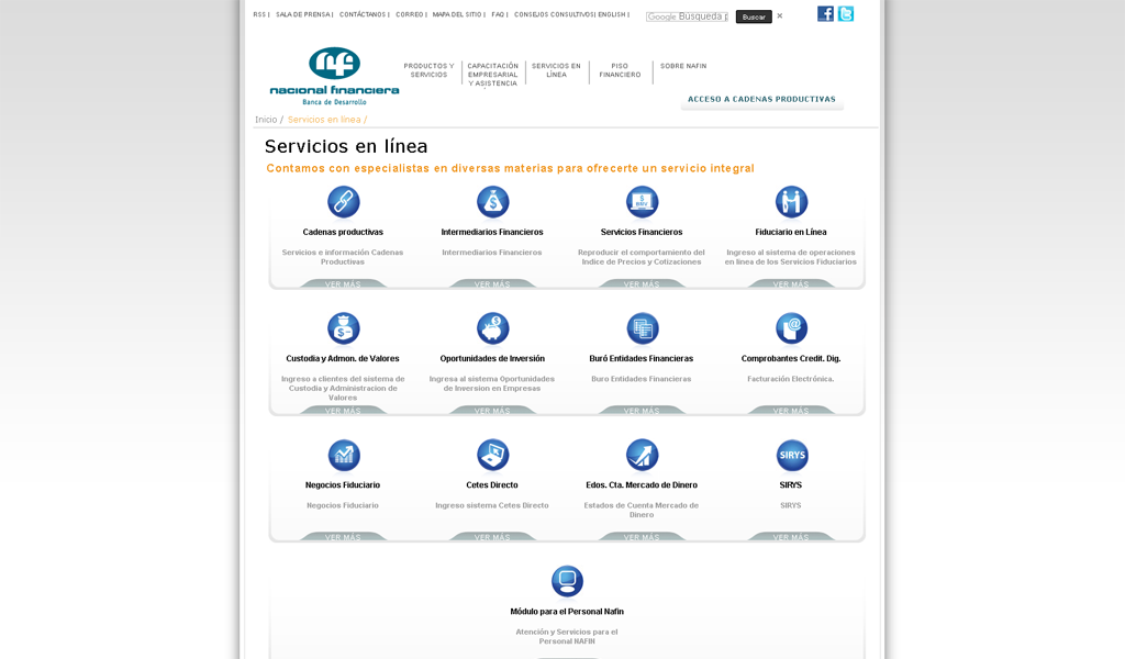 Nacional - Online services