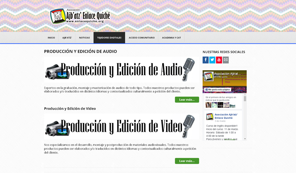 Quiche - audio & video