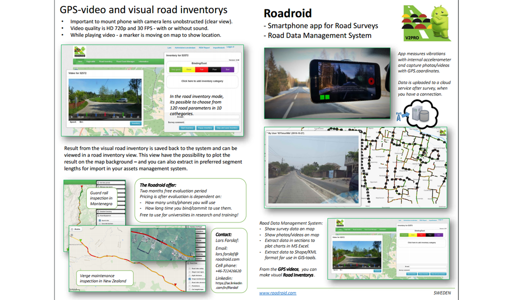 Roadroid - Info