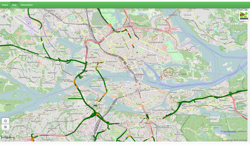 Roadroid - Map