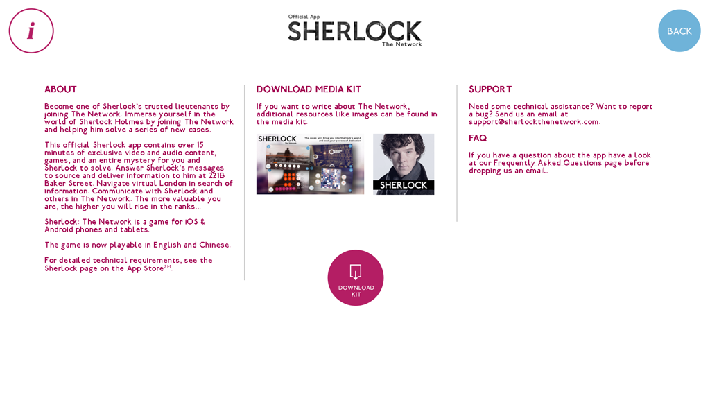 Sherlock - Info 2