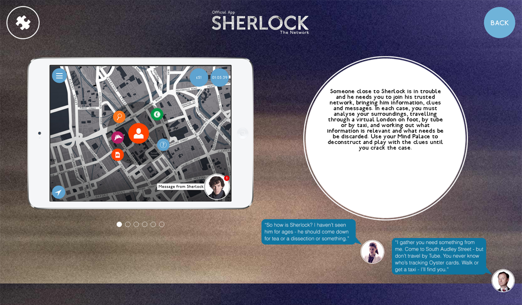 Sherlock - Map