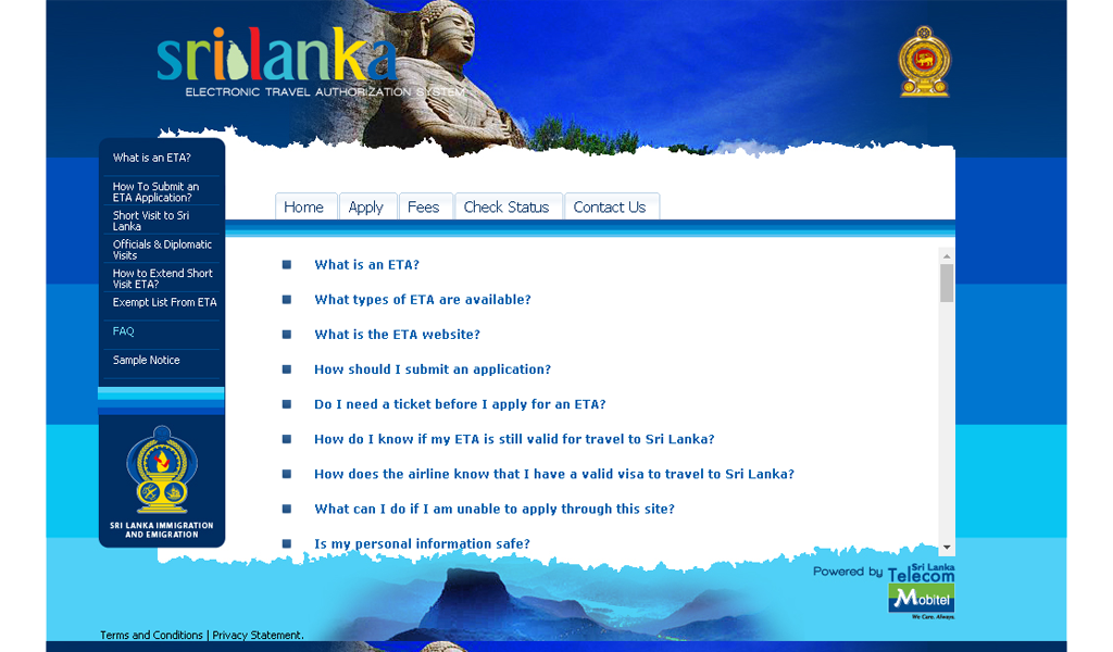 SriLanka IBMS - FAQ