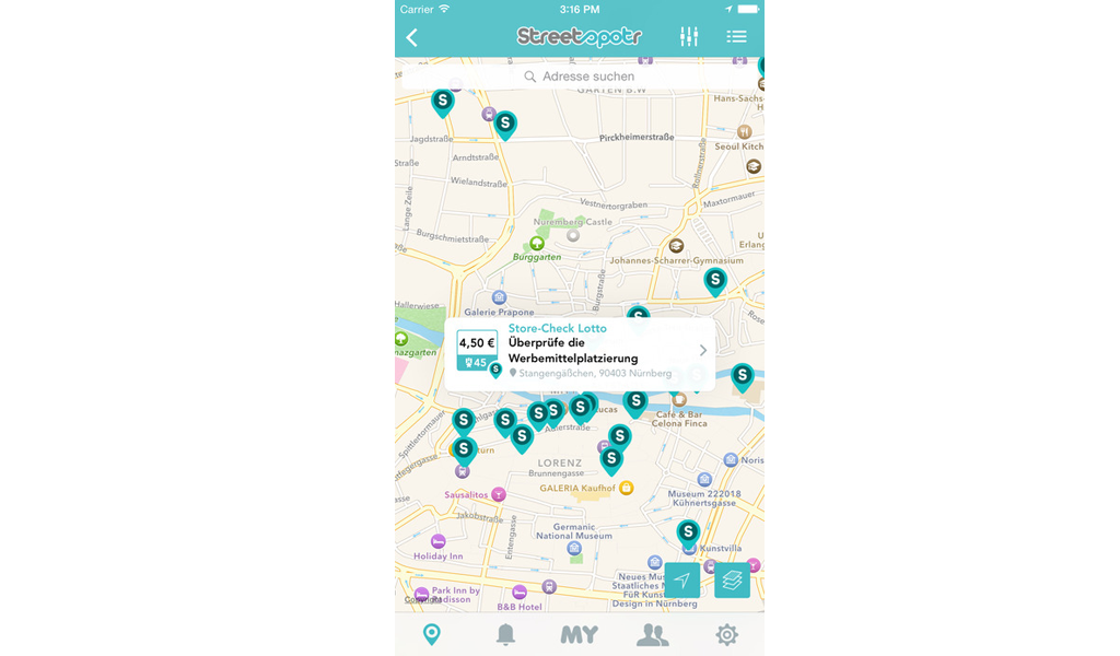 Streetspotr - App