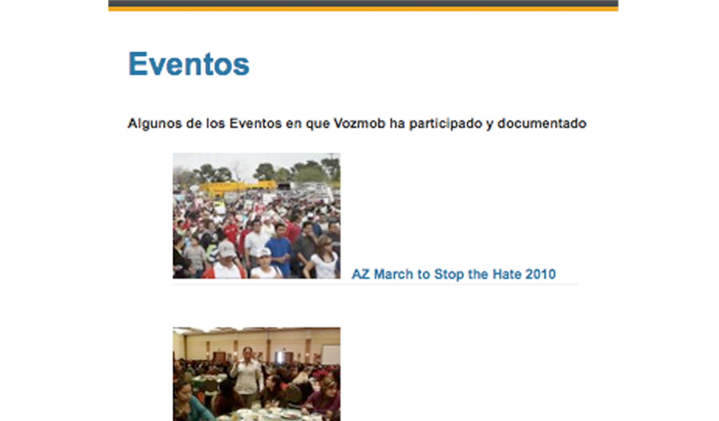 VozMob - Events