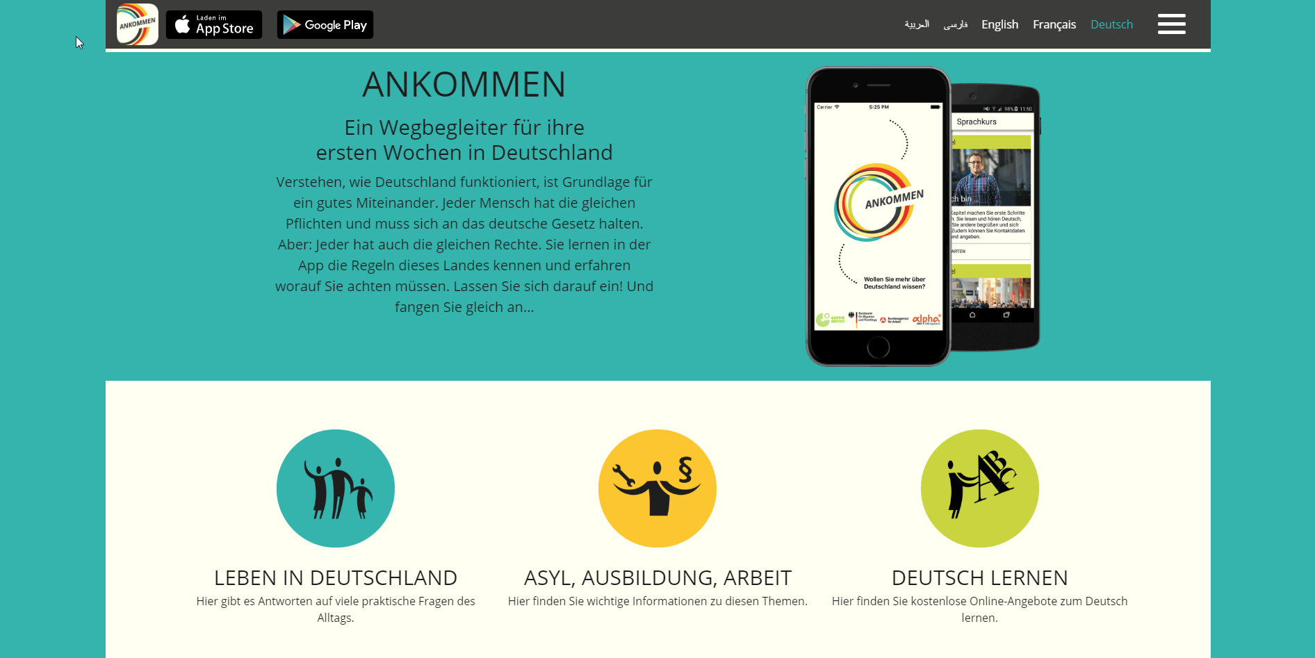 Ankommen-App