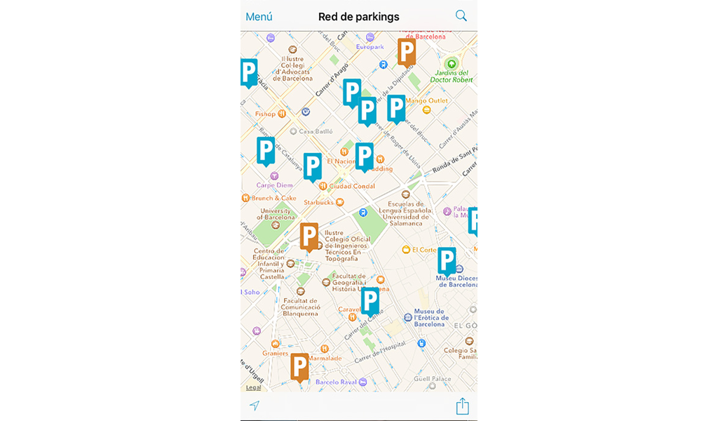 WeSmartPark - App 1