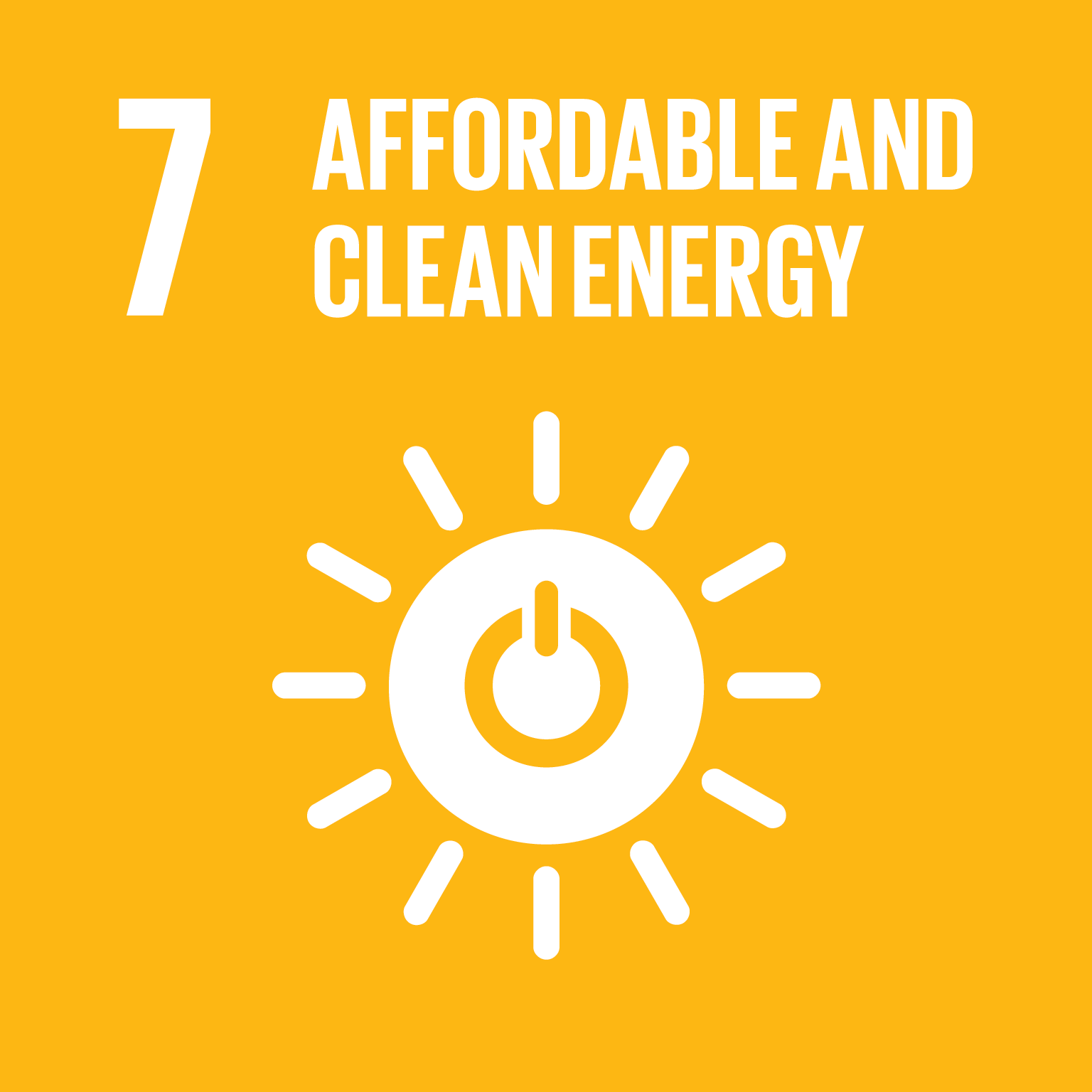 SDG 7: Affordable and clean energy