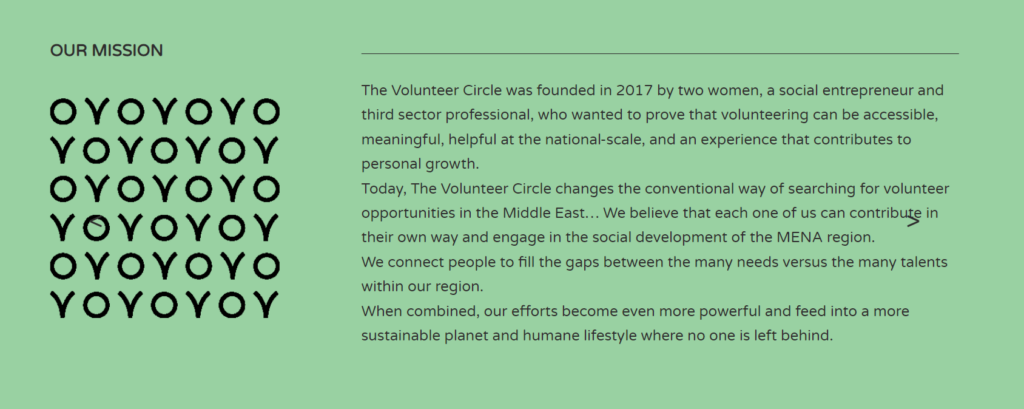 Volunteer circle website 4